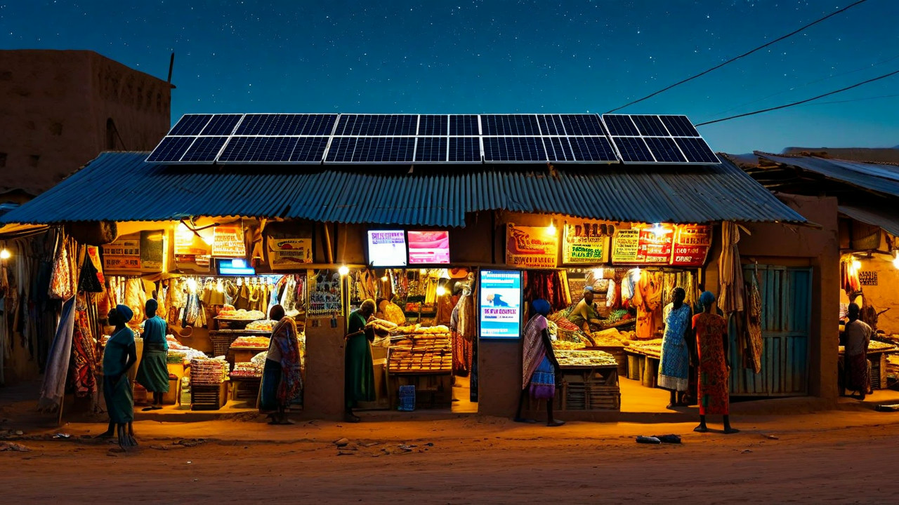 Shops and workshops powered by renewable energy.