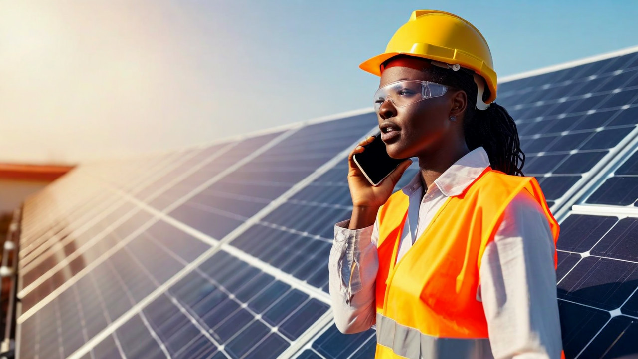 Engineer conducting maintenance